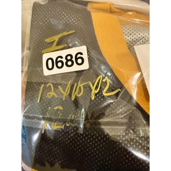 NFL Steelers Reversible Flag Football Jersey With BOOMER Name Black & White Mesh - Picture 13 of 13